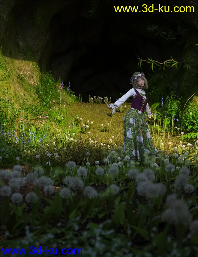 Wild Flowers Vol 5 - Woodland Plants模型的图片7