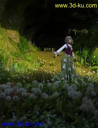 3D打印模型Wild Flowers Vol 5 - Woodland Plants的图片