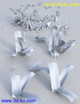 3D打印模型Wild Flowers Vol 5 - Woodland Plants的图片