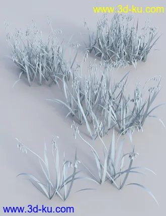 3D打印模型Wild Flowers Vol 5 - Woodland Plants的图片