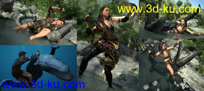 Wild Journey Pose Part 2模型的图片2