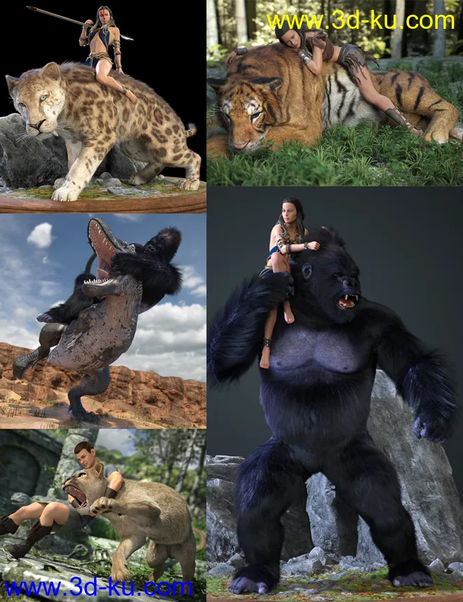 Wild Journey Poses Part 1模型的图片1