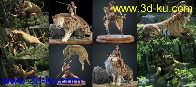 Wild Journey Poses Part 1模型的图片2