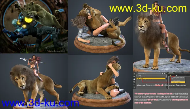 Wild Journey Poses Part 1模型的图片4