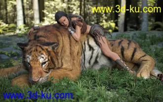 3D打印模型Wild Journey Poses Part 1的图片