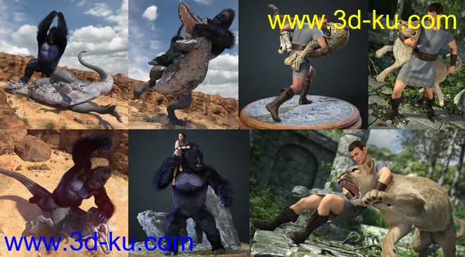 Wild Journey Poses Part 1模型的图片10