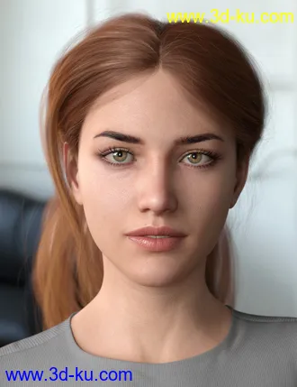 3D打印模型Wild Loop Tail Hair for Genesis 3 and 8 Female(s) and Male(s)的图片