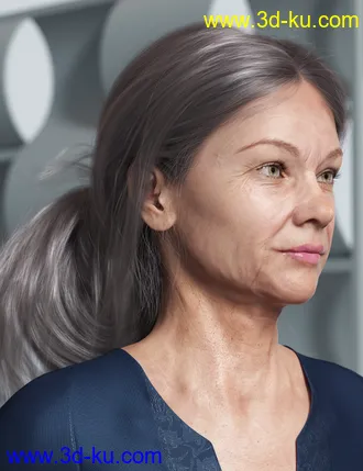 Wild Loop Tail Hair for Genesis 3 and 8 Female(s) and Male(s)模型的图片15