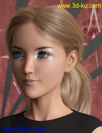 Wild Loop Tail Hair for Genesis 3 and 8 Female(s) and Male(s)模型的图片18