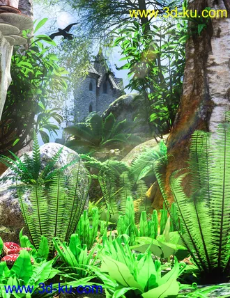 3D打印模型Wild Plants - Wild Ferns Volume 1的图片