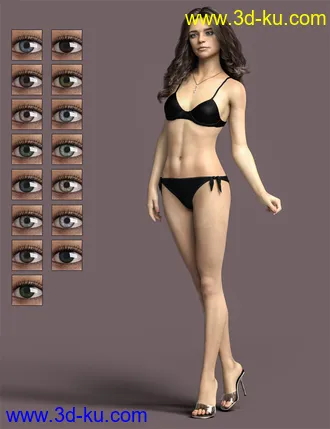 3D打印模型Willow HD For Genesis 8 Female的图片