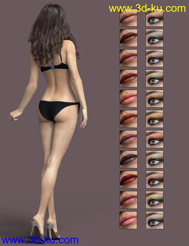 Willow HD For Genesis 8 Female模型的图片11