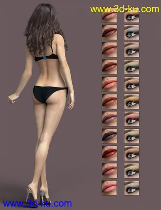 3D打印模型Willow HD For Genesis 8 Female的图片