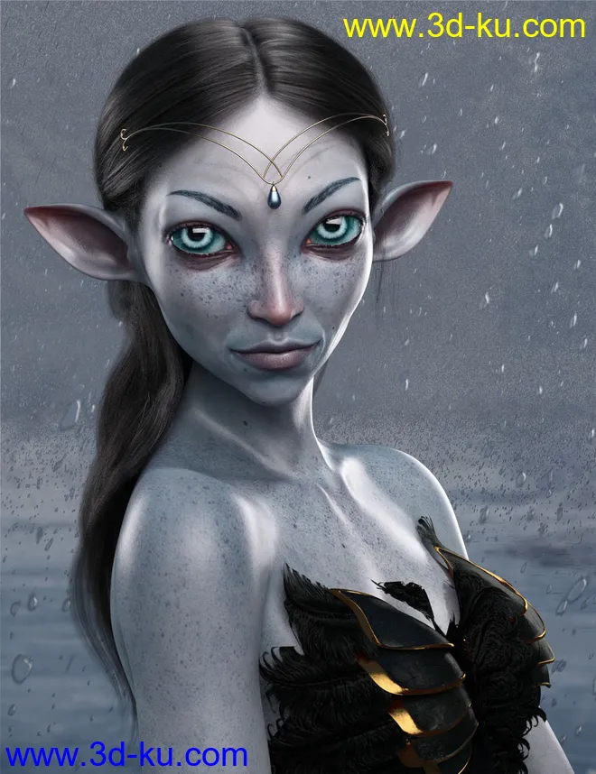 Winter Fae HD for Genesis 8 Female模型的图片1