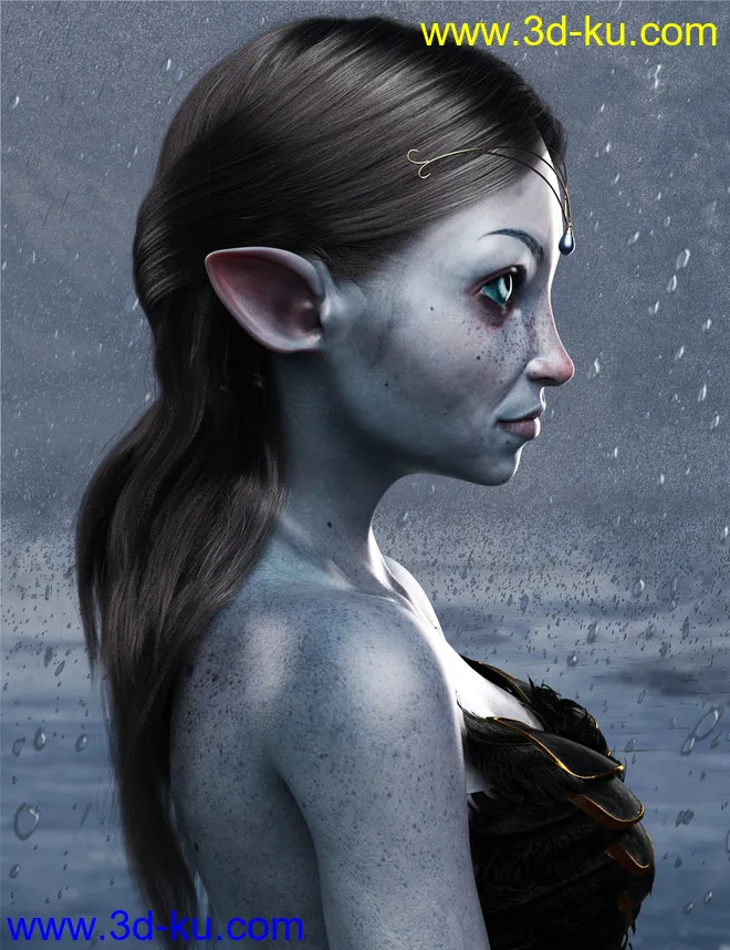 Winter Fae HD for Genesis 8 Female模型的图片2