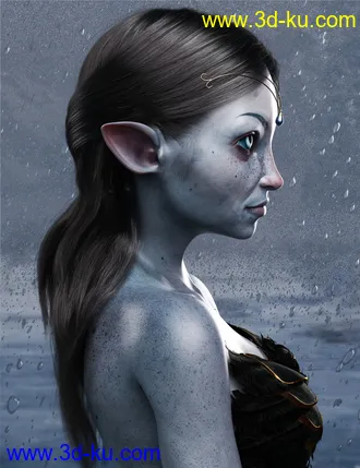 3D打印模型Winter Fae HD for Genesis 8 Female的图片