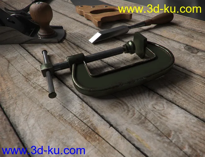 Woodworking Tools 1模型的图片5