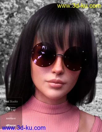 3D打印模型X-Fashion Turtleneck Outfit for Genesis 8 Female(s)的图片