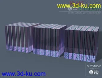 3D打印模型Xmas Glass Iray Shaders的图片