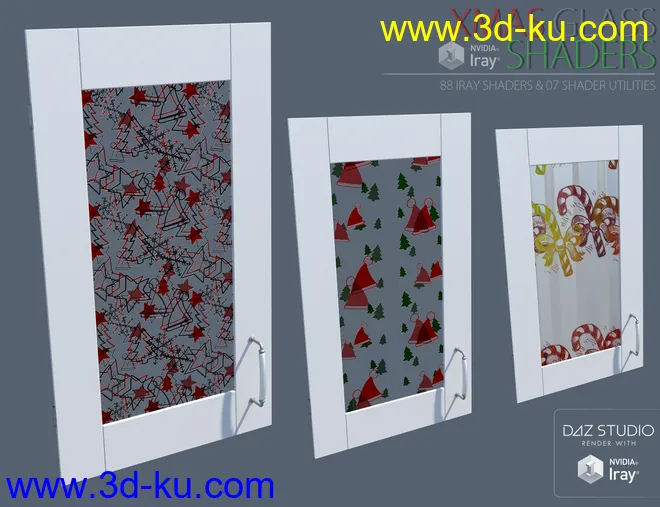 Xmas Glass Iray Shaders模型的图片8