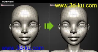 3D打印模型XTransfer - Genesis 3 to Genesis 8 Converter (Updated)的图片