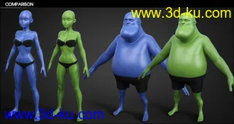 3D打印模型XTransfer - Genesis 3 to Genesis 8 Converter (Updated)的图片