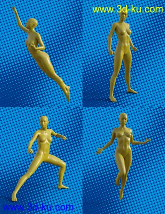 3D打印模型Your Heroes Poses for Genesis 8 Female(s)的图片