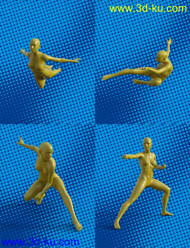 Your Heroes Poses for Genesis 8 Female(s)模型的图片3
