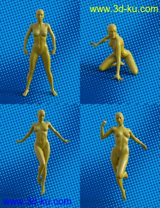 3D打印模型Your Heroes Poses for Genesis 8 Female(s)的图片