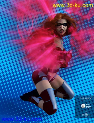 3D打印模型Your Heroes Poses for Genesis 8 Female(s)的图片