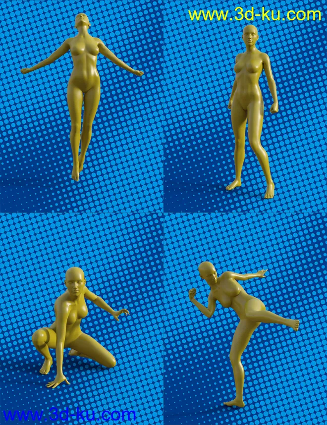 Your Heroes Poses for Genesis 8 Female(s)模型的图片6