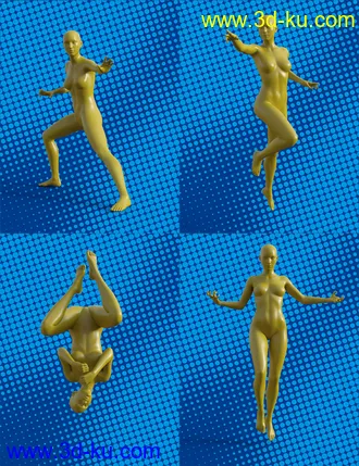 3D打印模型Your Heroes Poses for Genesis 8 Female(s)的图片