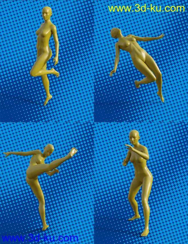 Your Heroes Poses for Genesis 8 Female(s)模型的图片11