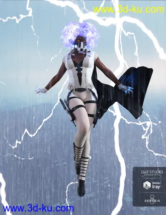 3D打印模型Your Heroes Poses for Genesis 8 Female(s)的图片