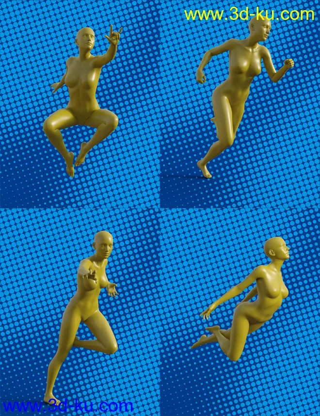 Your Heroes Poses for Genesis 8 Female(s)模型的图片15