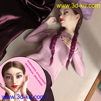 3D打印模型Z Anime Beauty Shape and Pose Mega Set的图片