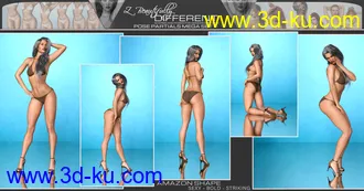 3D打印模型Z Beautifully Different Body Shapes and Pose Mega Set的图片