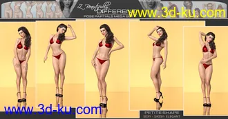 3D打印模型Z Beautifully Different Body Shapes and Pose Mega Set的图片
