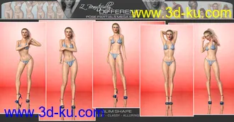 3D打印模型Z Beautifully Different Body Shapes and Pose Mega Set的图片
