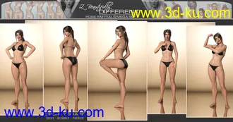 3D打印模型Z Beautifully Different Body Shapes and Pose Mega Set的图片
