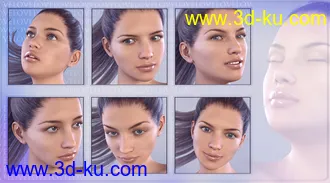 3D打印模型Z Childhood Wonder - Expressions for Genesis 3 Female的图片
