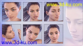 3D打印模型Z Childhood Wonder - Expressions for Genesis 3 Female的图片