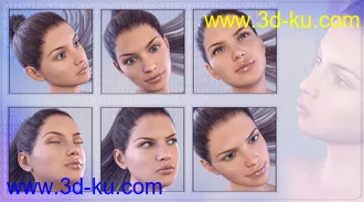 3D打印模型Z Childhood Wonder - Expressions for Genesis 3 Female的图片