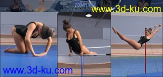3D打印模型Z Competitive Gymnastics Props and Poses的图片