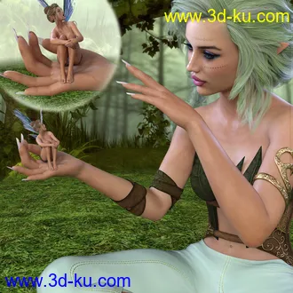 3D打印模型Z Cute Little Things - Shrink Morphs and Poses for Genesis 3 and 8的图片