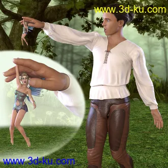 3D打印模型Z Cute Little Things - Shrink Morphs and Poses for Genesis 3 and 8的图片