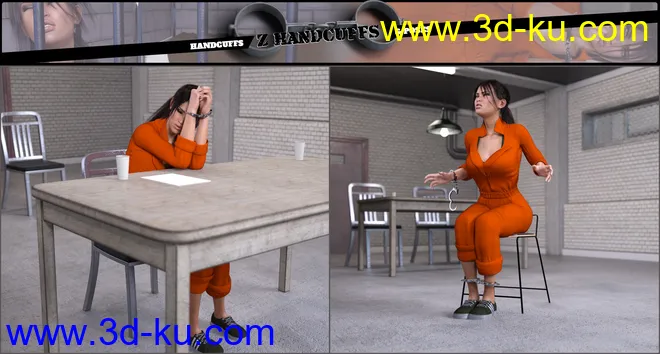 Z Handcuffs and Poses模型的图片7