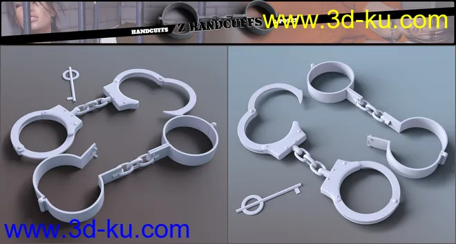 Z Handcuffs and Poses模型的图片13