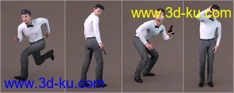 3D打印模型Z Man of the Hour Poses and Expressions for Jonathan 8的图片