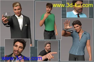 3D打印模型Z Memes Poses and Expressions的图片